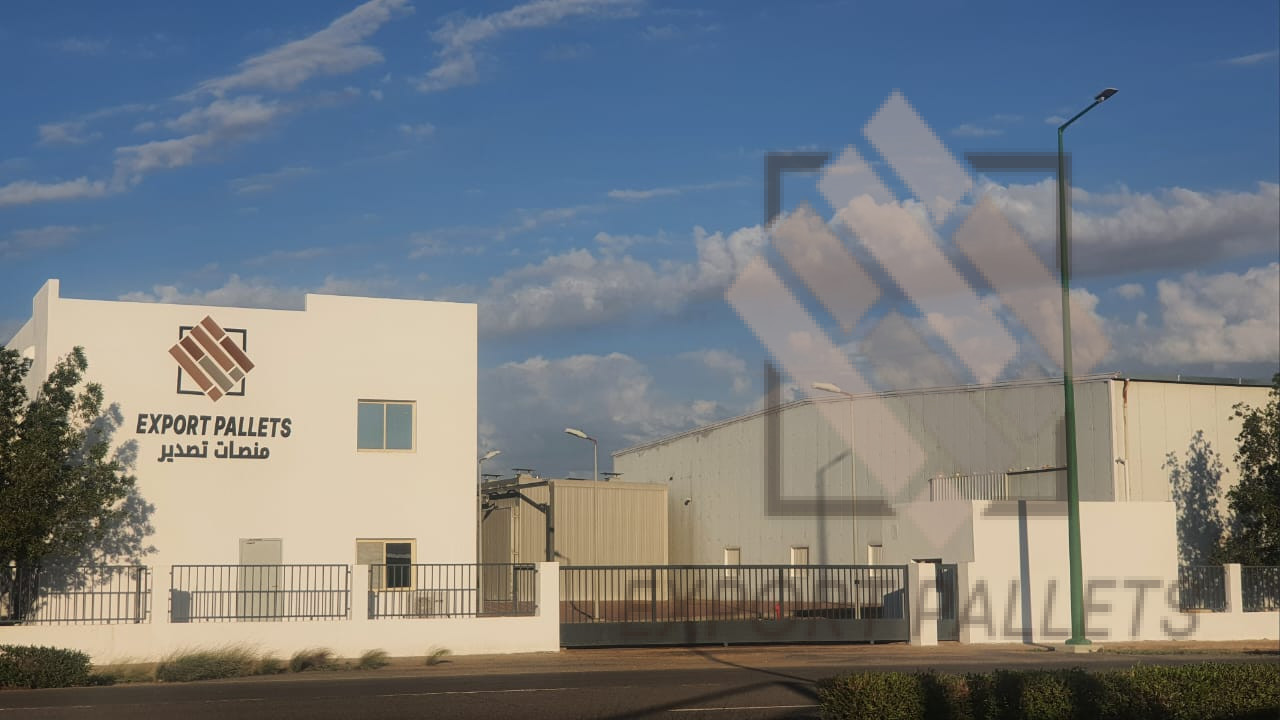 Export Pallets Factory Office Exterior view of the Export Pallets factory office building